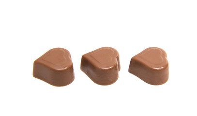 chocolate candy isolated