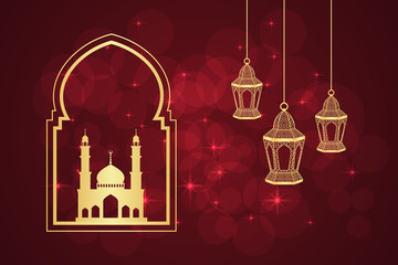 Ramadan greeting card