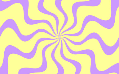 Vector background with Wavy Lines