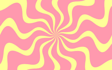 Vector background with Wavy Lines