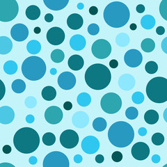 Polka Dot Pattern. Seamless Background. vector illustration