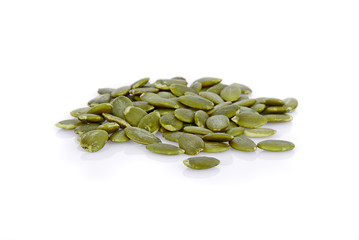 Pumpkin seeds or pepitas, isolated