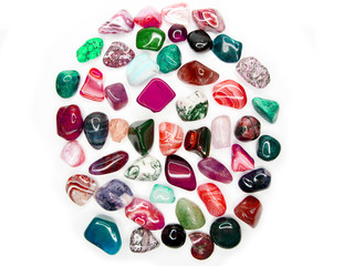 amethyst quartz garnet jasper agate geological crystals collection