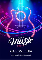 Live Music Party design template
