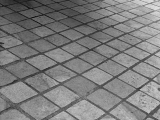 sol en tomettes anciennes