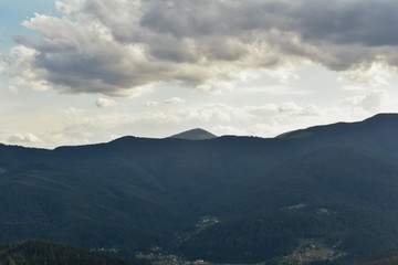 Magnificent mountain landscape