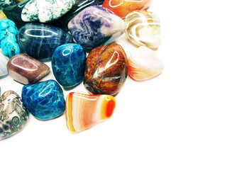 amethyst quartz garnet jasper agate geological crystals collection