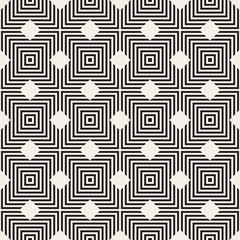 Vector seamless lattice pattern. Modern stylish texture with monochrome trellis. Repeating geometric grid. Simple design background. 
