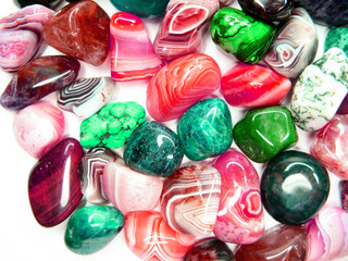 amethyst quartz garnet jasper agate geological crystals collection