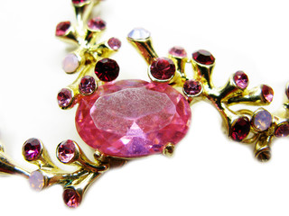 jewelry with bright crystals brooch luxury fashion