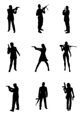  People With Firearms