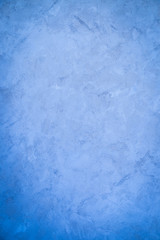 Blue wall cement paint texture