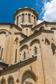 Holy Trinity Cathedral of Tbilisi (also known as Sameba Cathedral) Georgia, Eastern Europe.