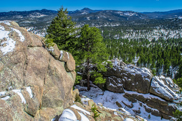 Winter in Evergreen, Colorado