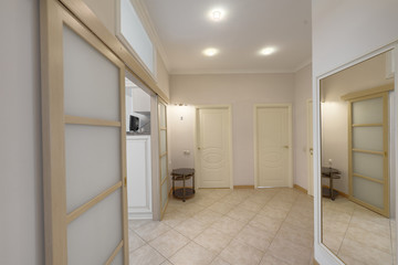 The interior of the hall.