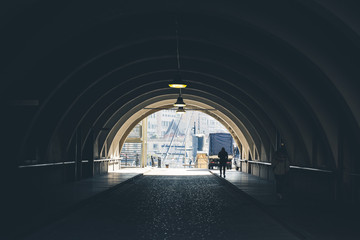Tunnel à Gênes