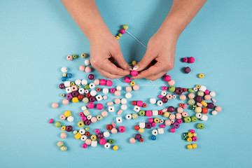 Handcraft pearl neclace