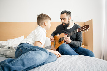 Family fun with guitar