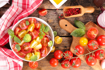 tomato salad bowl