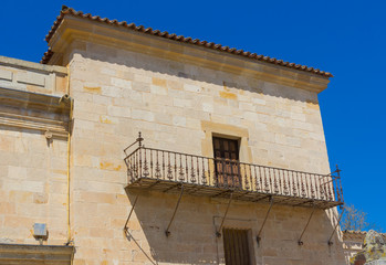 Typical buildings of the city of Zamora, Spain