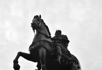 Fototapeta premium Peter the Great statue.