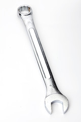 Spanner on a white background 