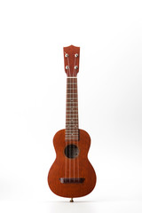 Fototapeta premium Ukulele on white isolated