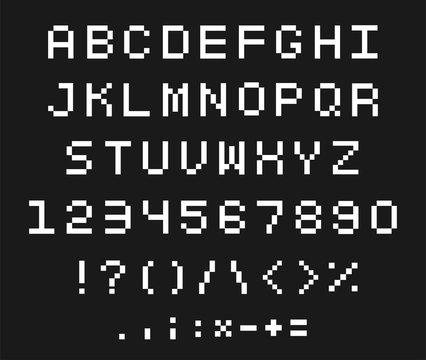 Pixel Font Set