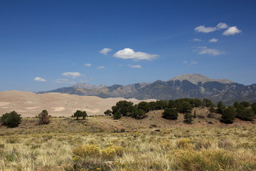 Sanddünen im Great Sand Dunes Nationalpark Colorado USA