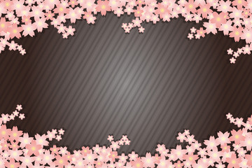 #Background #wallpaper #Vector #Illustration #design #Image #Japan #china #Asia #free_size #背景 #壁紙 #ベクター #イラスト #無料 #無料素材 #バックグラウンド #フリー素材 #和風素材 #日本 背景素材壁紙,春,桜の花びら,満開,木,さくら,和風,縞模樣,入学式,卒業式,お祝い,祝賀行事,風景