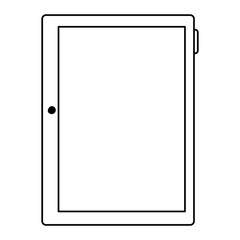 tablet device isolated icon vector illustration design