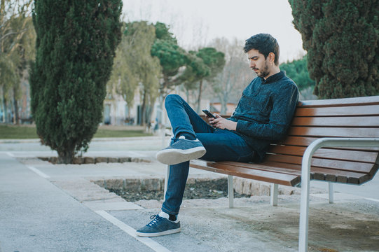 Man In A Park