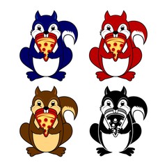 Squirrel Pizza character