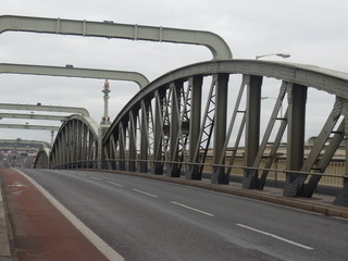 Close up of Rochester bridge