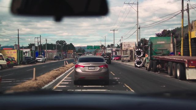 showing the live on the streets of guatemala with cars people and a lot of cool stuff in super slow motion at 200 frames per second