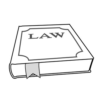 design element symbol book legal icon law theme02
