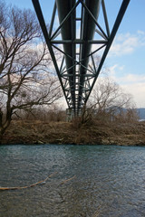 Heat pipe over the river