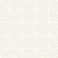 Vector seamless lattice pattern. Modern subtle texture with monochrome trellis. Repeating geometric grid. Simple design background.
