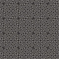 Vector seamless lattice pattern. Modern stylish texture with monochrome trellis. Repeating geometric grid. Simple design background.
