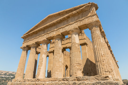 Sycylia  Sicilia Agrigento  - starożytne miasto
