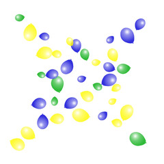 Background with Colorful balloons. Simple Feminine Pattern for Card, Invitation, Print. Trendy Decoration with Beautiful balloons