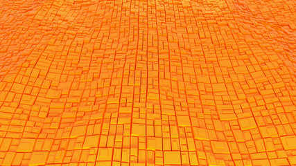 futuristic wavy 3d geometric background 