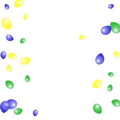 Background with Colorful balloons. Simple Feminine Pattern for Card, Invitation, Print. Trendy Decoration with Beautiful balloons