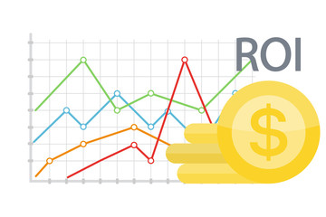 ROI concept illustration.