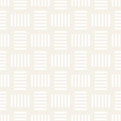 Trendy twill weave Lattice. Abstract Geometric Background Design. Vector Seamless Subtle Pattern.