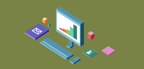 computer, pc, icona, informatica