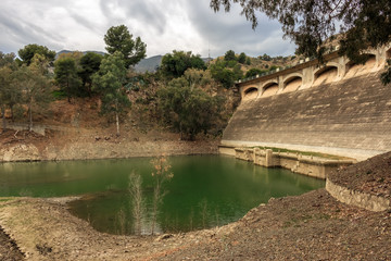 Vista del pantano del Limonero