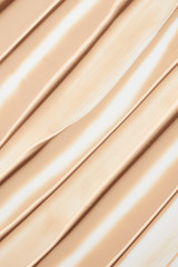 Texture of liquid foundation