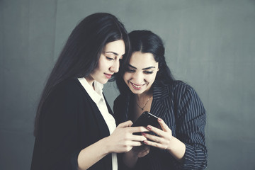 Team members discussing data at meeting