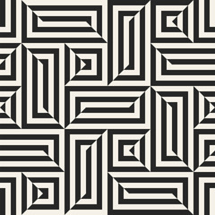 Vector seamless pattern. Modern stylish abstract texture. Repeating geometric tiles
